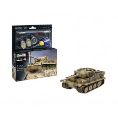 1/72 PzKpfw VI Ausf. H Tiger Model Set (kit, glue, brush, paints)