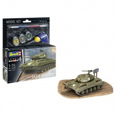 1/76 M24 Chaffee Model Set (kit, glue, brush, paints)