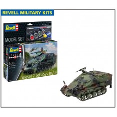 1/35 Wiesel 2 LeFlaSys BF/UF Model Set (kit, glue, brush, paints)