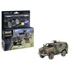 1/72 ATF Dingo 1 Model Set (kit, glue, brush, paints)