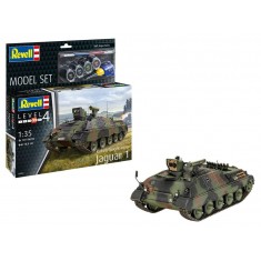 1/35 Model Set Raketenjagdpanzer Jaguar 1 (kit, paints, glue, brush)