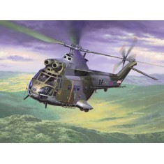 1/144 Model Set - Westland Puma Hc.1 (kit, basic colours, brush, adhesive)