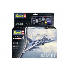1/48 Dassault Aviation Rafale C Model Set (kit, glue, brush, paints)