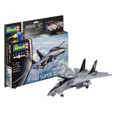 1/72 F-14D Super Tomcat Gift Model Set (kit, paints, cement & brush)