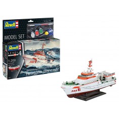 1/200 S&R Vessel Hermann Marwede Model Set (kit, paints, brush and glue)