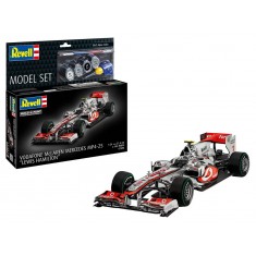 1/24 Model Set - Mclaren Mercedes MP4-25 "Lewis Hamilton" (kit, basic colours, brush, adhesive)