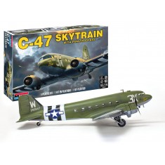 1/48 WWII US Douglas C-47 Skytrain (3 Crew and 9 Paratroopers)