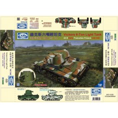 1/35 Vickers 6-Ton Light Tank Alt B Early Production-Finland-VAE 546