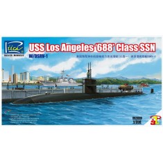 1/350 USS Los Angeles "688" Class SSN with DSRV-1 (3 in 1)