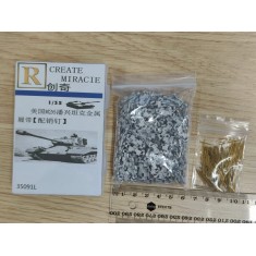1/35 US M-26 Pershing Tank Metal Tracks w/Pins