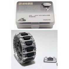 1/35 French AMX-13 Tank Metal Tracks [Rubber-Padded]