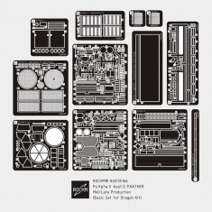 1/35 PzKpfw V Panther Ausf.G Mid/Late Basic Detail Set for Dragon kits