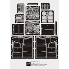1/35 Pzjag VI Jagdtiger Early Porsche-Laufwerk Super Detail Set for Dragon kits