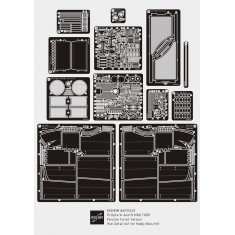 1/35 PzKpfw VI Ausf.B King Tiger Porsche Turret Ver. Super Detail Set for Hobby Boss