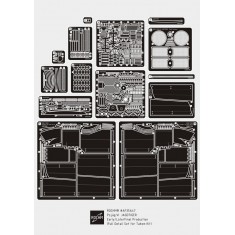 1/35 PzJaG.VI Jagdtiger Mid/Late/Final Full Detail Set for Takom Kit