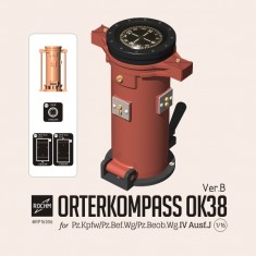 1/16 Orterkompass OK 38 Ver.B for PzKpfw/Pz.Bef.Wg/Pz.Beob.Wg.IV Ausf.J