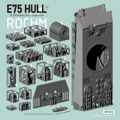 1/35 E75 Hull with HL234 Engine, Adler Suspension