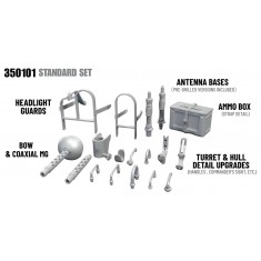 1/35 M24 Chaffee Tank Detail Set (Standard) for Tamiya Kit