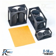 1/48 F-14B/D Tomcat Exhaust Nozzles (Opened) for Tamiya kit