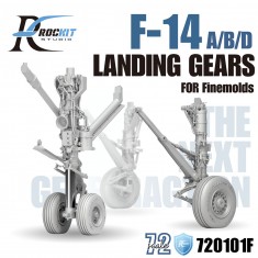 1/72 F-14 A/B/D Landing Gears for Finemolds