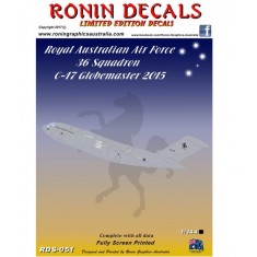1/144 RAAF 36 Squadron C-17A Globemaster Decals for Revell kits