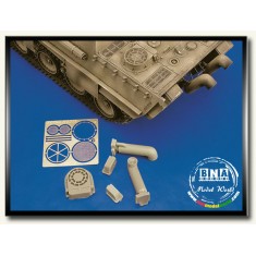 1/35 Panther Family Exhaust Mufflers for Tamiya/Italeri kits