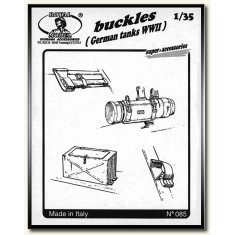 1/35 German Tank Buckles