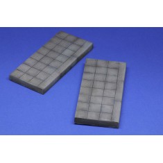 1/16 Sidewalk Section (2pcs, plaster)