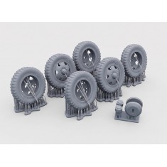 1/35 MB 1500 4x2 Sagged Wheels