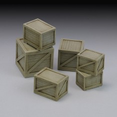 1/35 Assorted Wooden Cargo Crates