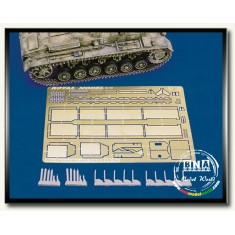 1/35 German Panzer III Mudguards Set for Tamiya kit #35215