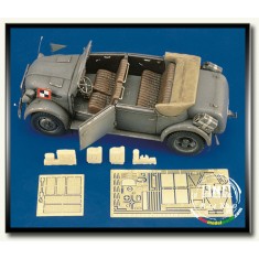 1/35 German Steyr Type 1500A Kommandeurwagen Detail-up Set for Tamiya #35235