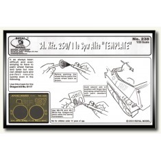 1/35 SdKfz.250/1 Le Spw Alte Spray Mask Stencil