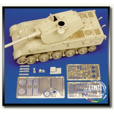 1/35 German King Tiger (Porsche Turret) Detail-up Set for Tamiya kit #35169