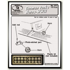 1/35 WWII German Tanks Photo-etched Horns