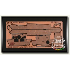1/35 Jagdtiger (SdKfz.186) Scraped Zimmerit Vol.2 for Dragon kit #6050/6051