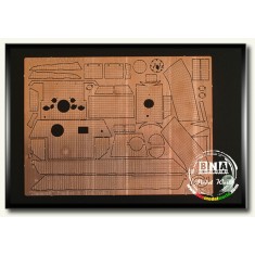1/35 SdKfz.171 Panther A Late Type Zimmerit for Dragon kit #6160