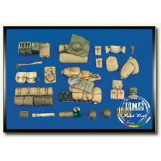 1/35 WWII M3A3 Stuart Light Tank Stowage Set