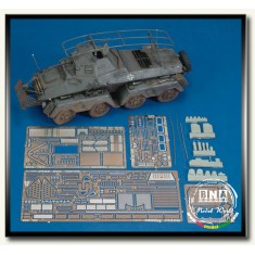 1/35 SdKfz.232 8 Rad Upgrade Set Vol.1 for Tamiya kit #35036