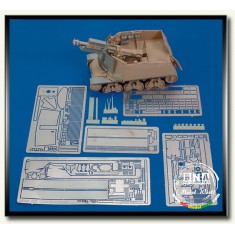 1/35 39(H) 10.5cm LeFH18 auf Geschutzwagen Detail Set Vol.1 for Trumpeter #00353