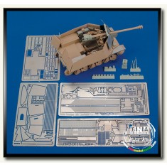 1/35 Panzerjager 39(H) mit 7.5cm Pak40/1 Marder Detail Set for Trumpeter #00354