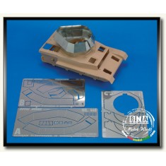 1/35 German Flakvierling Panzer Turret for Tamiya kit