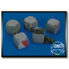 1/35 Israeli Concrete Roadblock Set