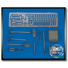 1/35 WWII Panther/Jagdpanther Tools & Holders
