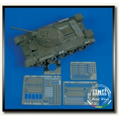 1/48 Russian Tank T34/76 Model 1941 Detail-up Set for Tamiya kit #32515