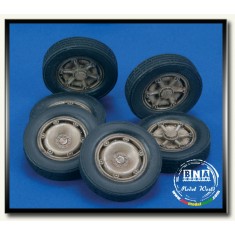 1/35 Libya Wheels for Italian AutoBlinda AB41 