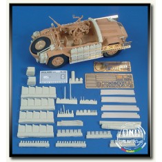 1/35 SPA-Viberti AS 42 Sahariana Detail Set for Italeri #6452