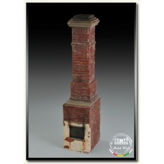 1/35 Russian House Fireplace & Chimney