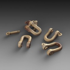 1/35 Panther Hooks (White Metal)