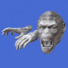 1/35 Apes Heads & Hands Set